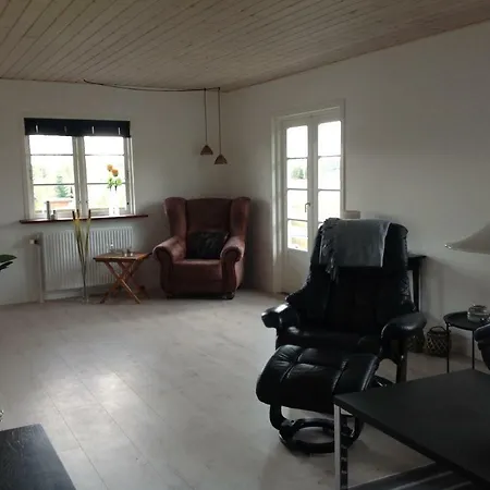 Holiday home Ny Istandsat Traehus I Givskud Give
