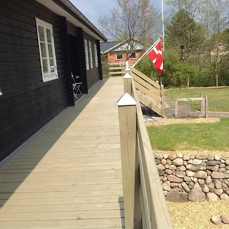 Дом отдыха Ny Istandsat Traehus I Givskud Гиве